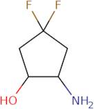 2-Amino-4,4-difluorocyclopentan-1-ol