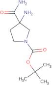 tert-butyl 3-amino-3-carbamoylpyrrolidine-1-carboxylate