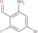 2-Amino-4-bromo-6-fluorobenzaldehyde