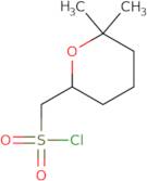 (6,6-Dimethyloxan-2-yl)methanesulfonyl chloride