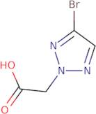 2-(4-Bromo-2H-1,2,3-triazol-2-yl)acetic acid