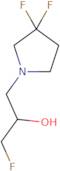 1-(3,3-Difluoropyrrolidin-1-yl)-3-fluoropropan-2-ol