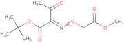 (Z)-tert-Butyl 2-((2-methoxy-2-oxoethoxy)imino)-3-oxobutanoate