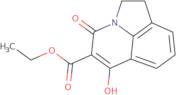 Ethyl 6-hydroxy-4-oxo-1,2-dihydro-4H-pyrrolo[3,2,1-ij]quinoline-5-carboxylate