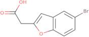 (5-Bromobenzofuran-2-yl)acetic acid