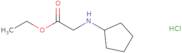 N-Cyclopentyl-amino-acetic acid ethyl ester HCl