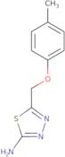 5-p-Tolyloxymethyl-[1,3,4]thiadiazol-2-ylamine