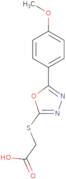 2-{[5-(4-Methoxyphenyl)-1,3,4-oxadiazol-2-yl]sulfanyl}acetic acid