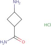 rac-(1S,3S)-3-Aminocyclobutane-1-carboxamide hydrochloride