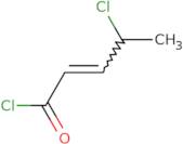 4-Chloro-2-pentenoyl chloride