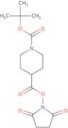 Piperidine-1,4-dicarboxylic acid 1-tert-butyl ester 4-(2,5-dioxopyrrolidin-1-yl)ester