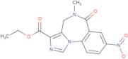 Ethyl 5-methyl-8-nitro-6-oxo-5,6-dihydro-4H-benzo-[f]imidazo[1,5-a][1,4]diazepine-3-carboxylate