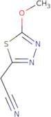 2-(5-Methoxy-1,3,4-thiadiazol-2-yl)acetonitrile