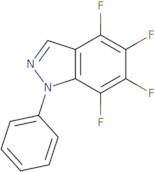 4,5,6,7-Tetrafluoro-1-phenyl-1H-indazole