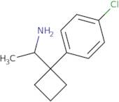 1-(1-(4-Chlorophenyl)cyclobutyl)ethanamine