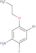 4-Bromo-2-fluoro-5-propoxyaniline