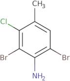 2,6-Dibromo-3-chloro-4-methylbenzenamine