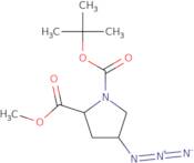 (2S,4S)-1-tert-Butyl 2-methyl 4-azidopyrrolidine-1,2-dicarboxylate