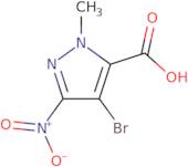 4-Bromo-1-methyl-3-nitro-1H-pyrazole-5-carboxylic acid