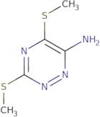 3,5-bis(methylthio)-1,2,4-triazin-6-amine