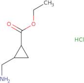 Trans-ethyl 2-(aminomethyl)cyclopropanecarboxylatehydrochloride