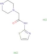 2-Piperazin-1-yl-N-thiazol-2-yl-acetamidedihydrochloride