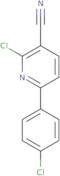 2-Chloro-6-(4-chlorophenyl)pyridine-3-carbonitrile