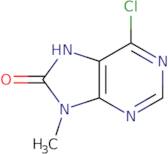 6-Chloro-9-methyl-7H-purin-8(9H)-one