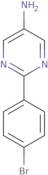 5-Amino-2-(4-bromophenyl)pyrimidine