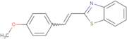 2-[(E)-2-(4-Methoxyphenyl)ethenyl]-1,3-benzothiazole