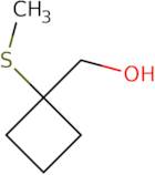 [1-(Methylsulfanyl)cyclobutyl]methanol