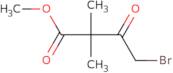 Methyl 4-bromo-2,2-dimethyl-3-oxobutanoate