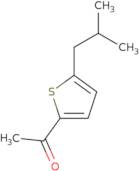 1-[5-(2-Methylpropyl)thiophen-2-yl]ethan-1-one