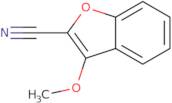 3-Methoxy-1-benzofuran-2-carbonitrile