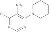 4-Chloro-6-piperidin-1-yl-pyrimidin-5-ylamine