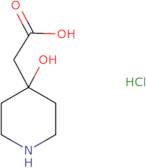 2-(4-Hydroxypiperidin-4-yl)acetic acid hydrochloride