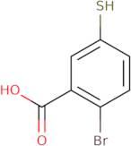 2-Bromo-5-sulfanylbenzoic acid