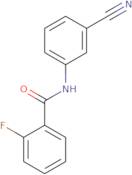 N-(3-Cyanophenyl)-2-fluorobenzamide