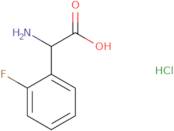 2-Amino-2-(2-fluorophenyl)acetic acid hydrochloride