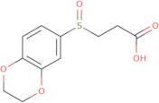 3-(2,3-Dihydro-1,4-benzodioxine-6-sulfinyl)propanoic acid