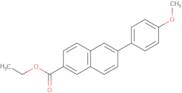 6-(4-Methoxyphenyl)-2-naphthoic acid ethyl ester