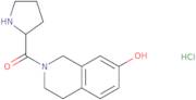 2-(Pyrrolidine-2-carbonyl)-1,2,3,4-tetrahydroisoquinolin-7-ol hydrochloride