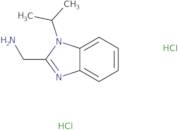 [(1-Isopropyl-1H-benzimidazol-2-yl)methyl]amine dihydrochloride