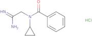 N-(Carbamimidoylmethyl)-N-cyclopropylbenzamide hydrochloride