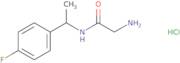 2-Amino-N-[1-(4-fluorophenyl)ethyl]acetamide hydrochloride