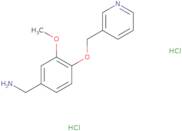 [3-Methoxy-4-(pyridin-3-ylmethoxy)phenyl]methanamine dihydrochloride