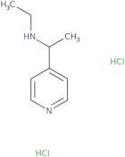 Ethyl[1-(pyridin-4-yl)ethyl]amine dihydrochloride