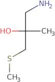 1-Amino-2-methyl-3-(methylsulfanyl)propan-2-ol