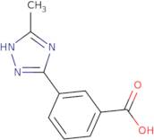 3-(5-Methyl-1H-1,2,4-triazol-3-yl)benzoic acid