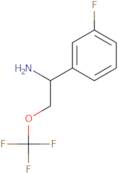 1-(3-Fluorophenyl)-2-(trifluoromethoxy)ethan-1-amine